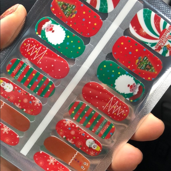 De’s Nails Other - LAST ONE! 4 for $15 Christmas nail stickers!